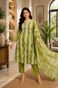 Trending mint green bandhini salwar YFS618