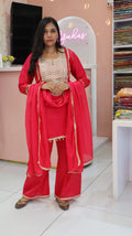 Premium Pink Sharara - YVS368